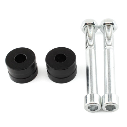 Ducati Hypermotard 1100 Black Handle Bar Risers (2007-2009)
