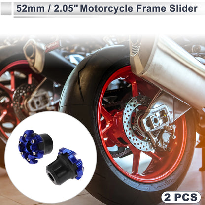 14mm 2 x Aluminum Alloy Plastic Motorcycle Slider Frame for Motorcycle