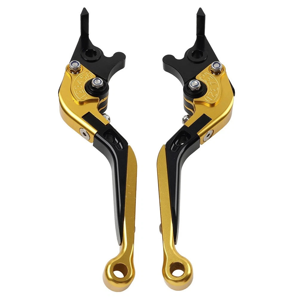 Folding Extendable Brake Clutch Levers for Kawasaki ZX636R ZX6RR (2005-2006)