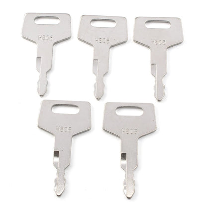 5 x H806 Ignition Keys for Takeuchi Heavy Equipment (7001-00019)