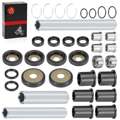 Rear Upper Lower A-Arm Bushing Shaft Kit for Honda TRX650/TRX680 (2004-2014)