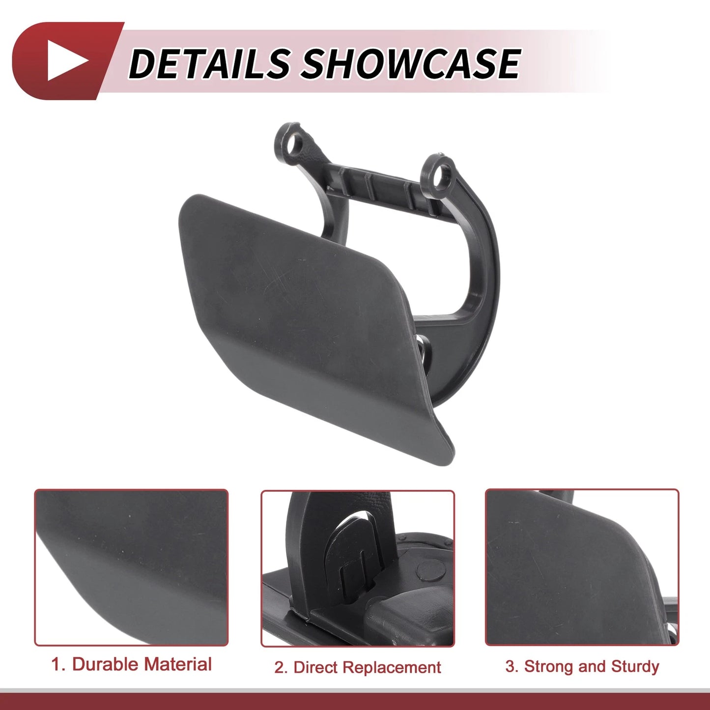 Front Right Washer Nozzle Cover for BMW 740i (2013-2015) Unpainted