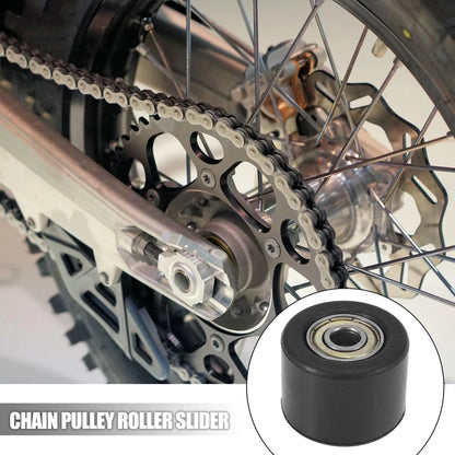 2 x 8mm Motorcycle Chain Pulley Roller Slider for Yamaha YFZ350