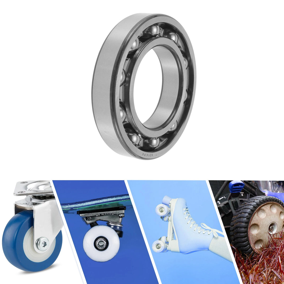 Deep Groove Ball Bearings 70x125x24mm for Scooter Skateboard Wheel