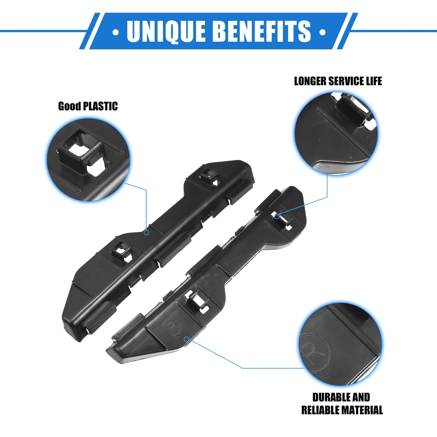 Rear Bumper Brackets for Toyota Corolla (2003-2007)