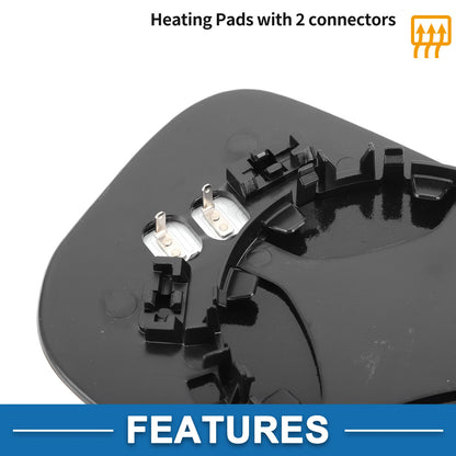 Heated Left Side Mirror Glass for Volvo C30 C70 S40 S60 V50 V70 (2001-2010)