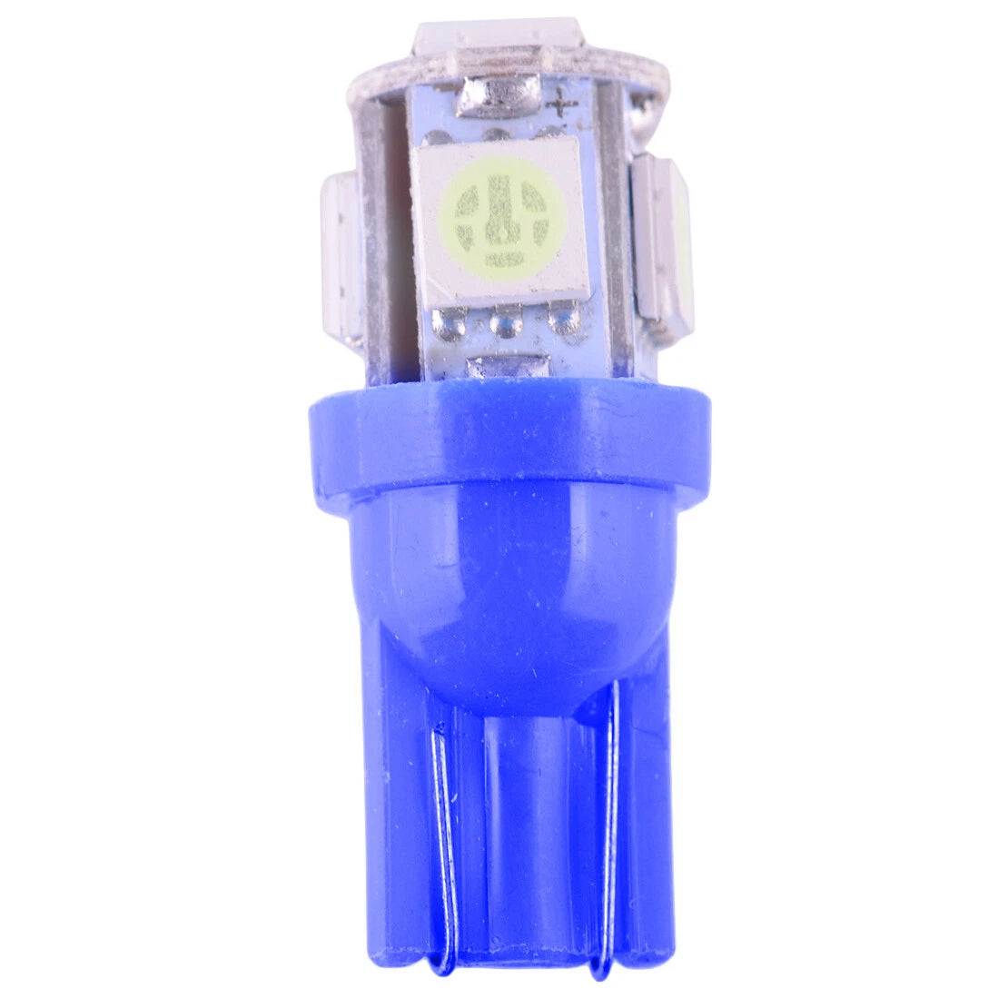 10x Blue LED Dash Cluster Light Bulbs for T10 License Plate (Fits Various Years)