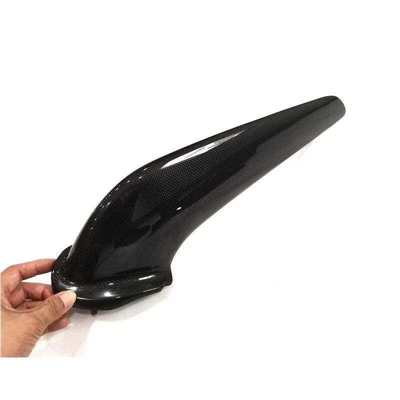 Carbon Fiber Side Front Bumper Lip Cover Trim Fit For Ferrari F458 2011-2015