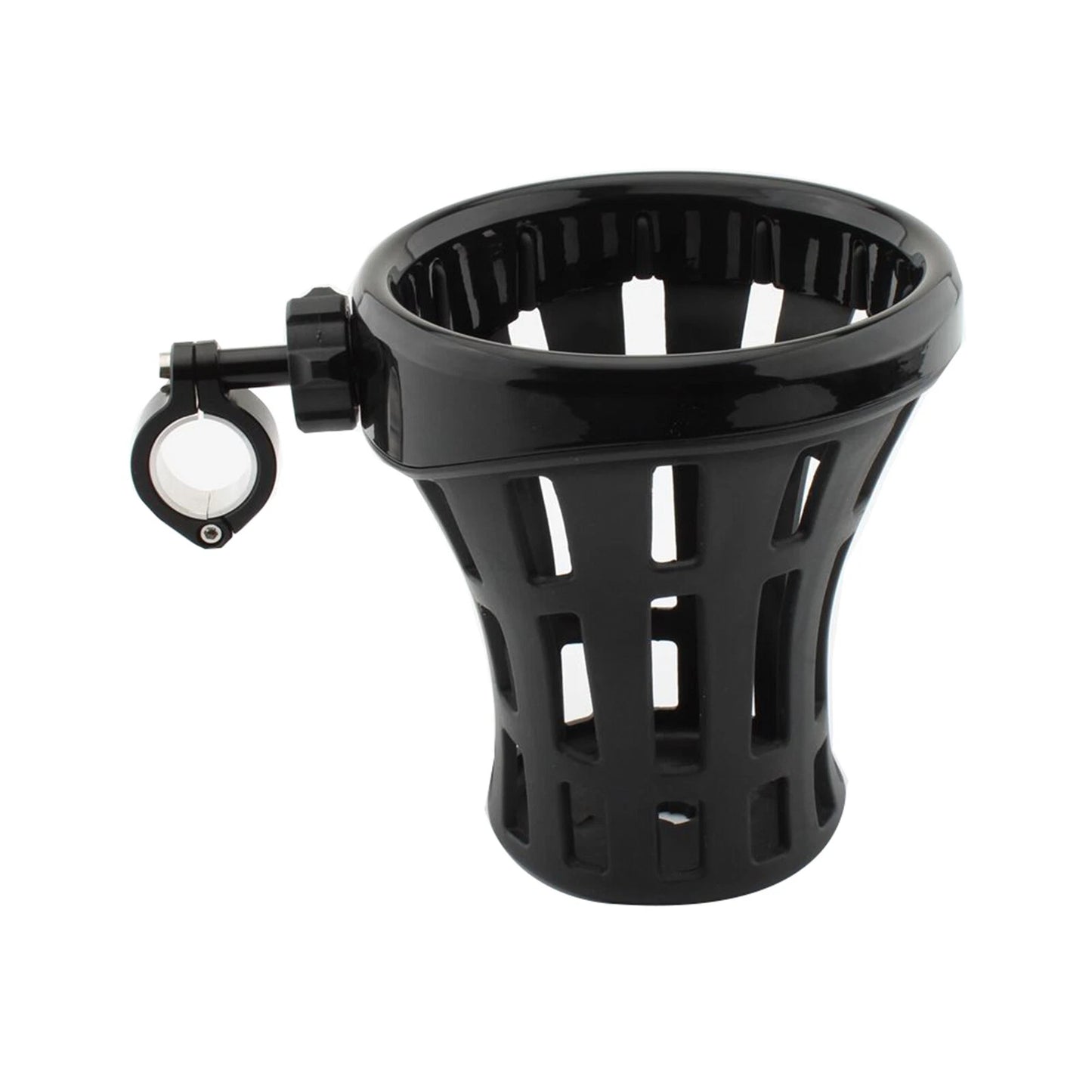 Handlebar Cup Holder Kit for 22mm-25mm Fixed Handlebars Black