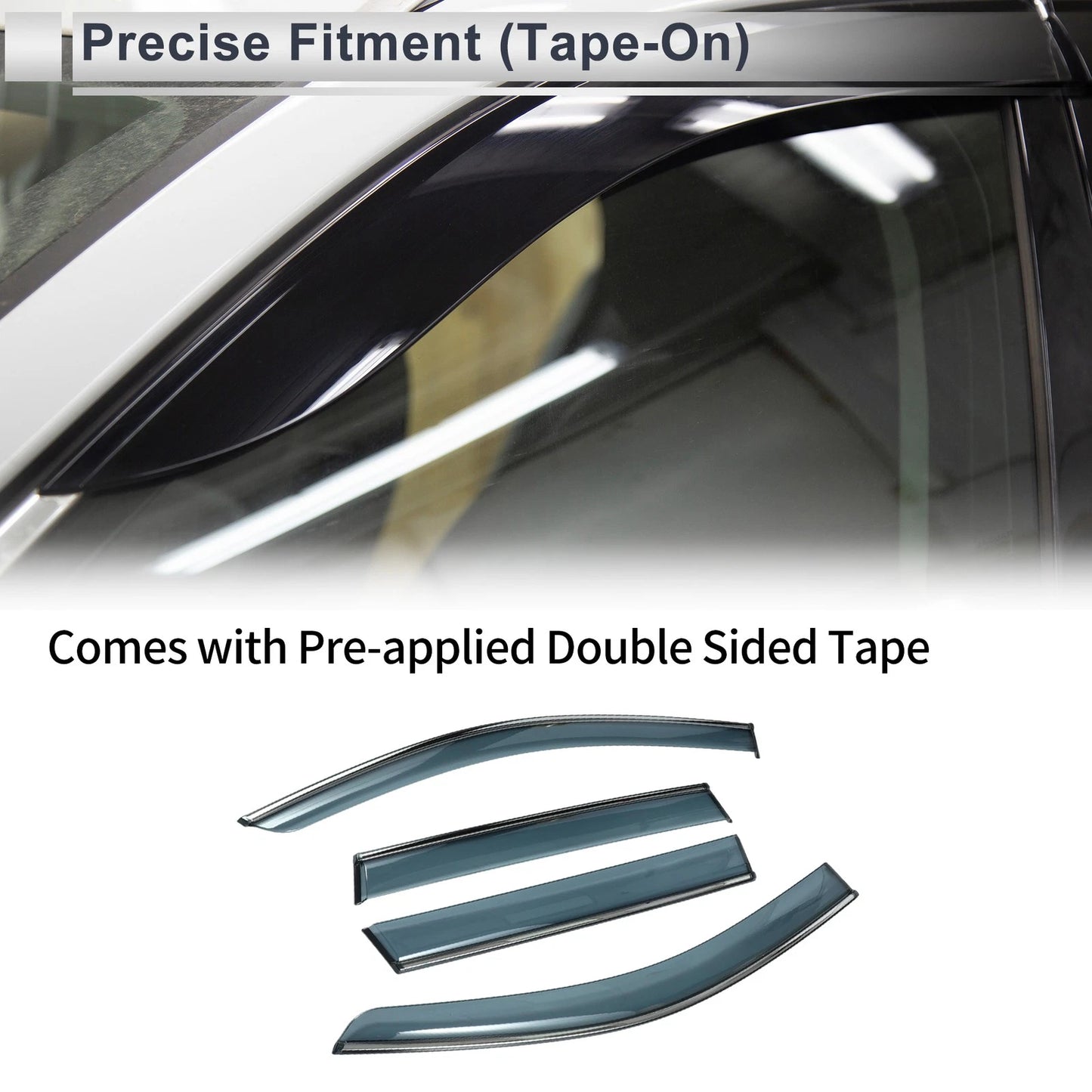Window Deflectors 1Set for Toyota Corolla Cross (2022-2024)