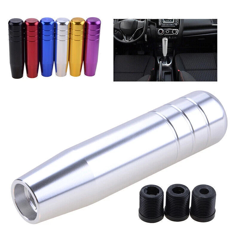 Universal 13cm Silver Manual Gear Stick Shift Knob for Car ()