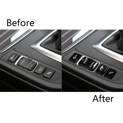 Black Gear Shift Switch Button Cover for BMW 1 2 3 4 Series (2012-2020)