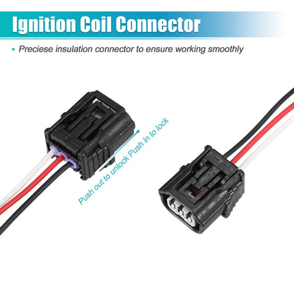 4pcs 2.4L Ignition Coil Connector for Honda CR-V (2015-2019)