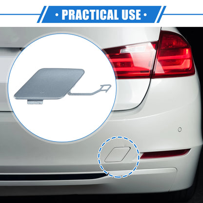 Rear Bumper Tow Hook Eye Hole Cover for BMW 3 F30 2012-2015 Blue
