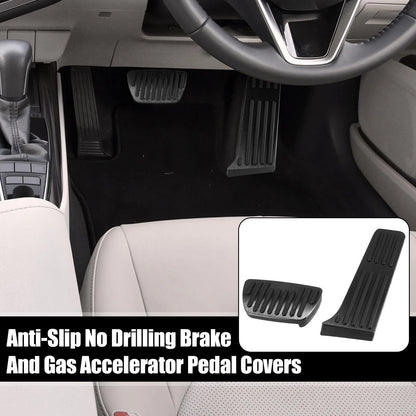 Anti-Slip Brake & Gas Pedal Covers Kit for Toyota (Fits Various Models)