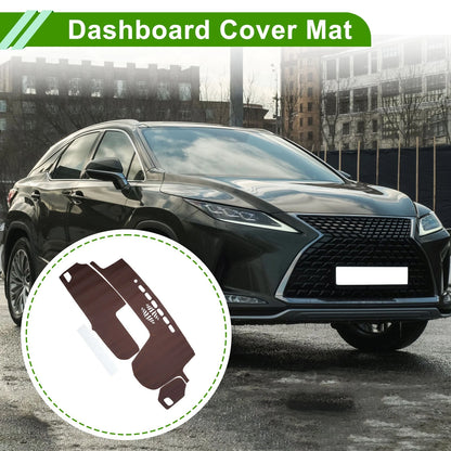 Dashboard Cover Mat for Lexus RX350 (2016-2019) - Brown Dash Carpet