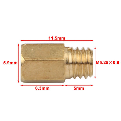 10pcs Carb Main Jets for MIKUNI VM/TM/TMX AX100 (50-95)