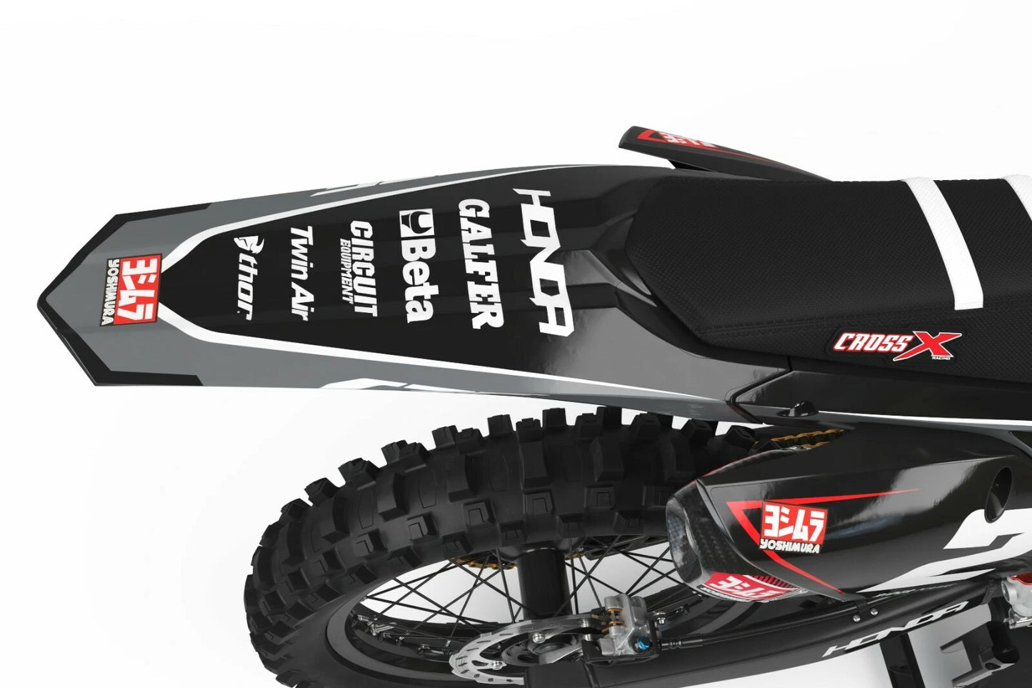 Full Custom Graphic Kit for Honda CRF 450 (2005-2007)