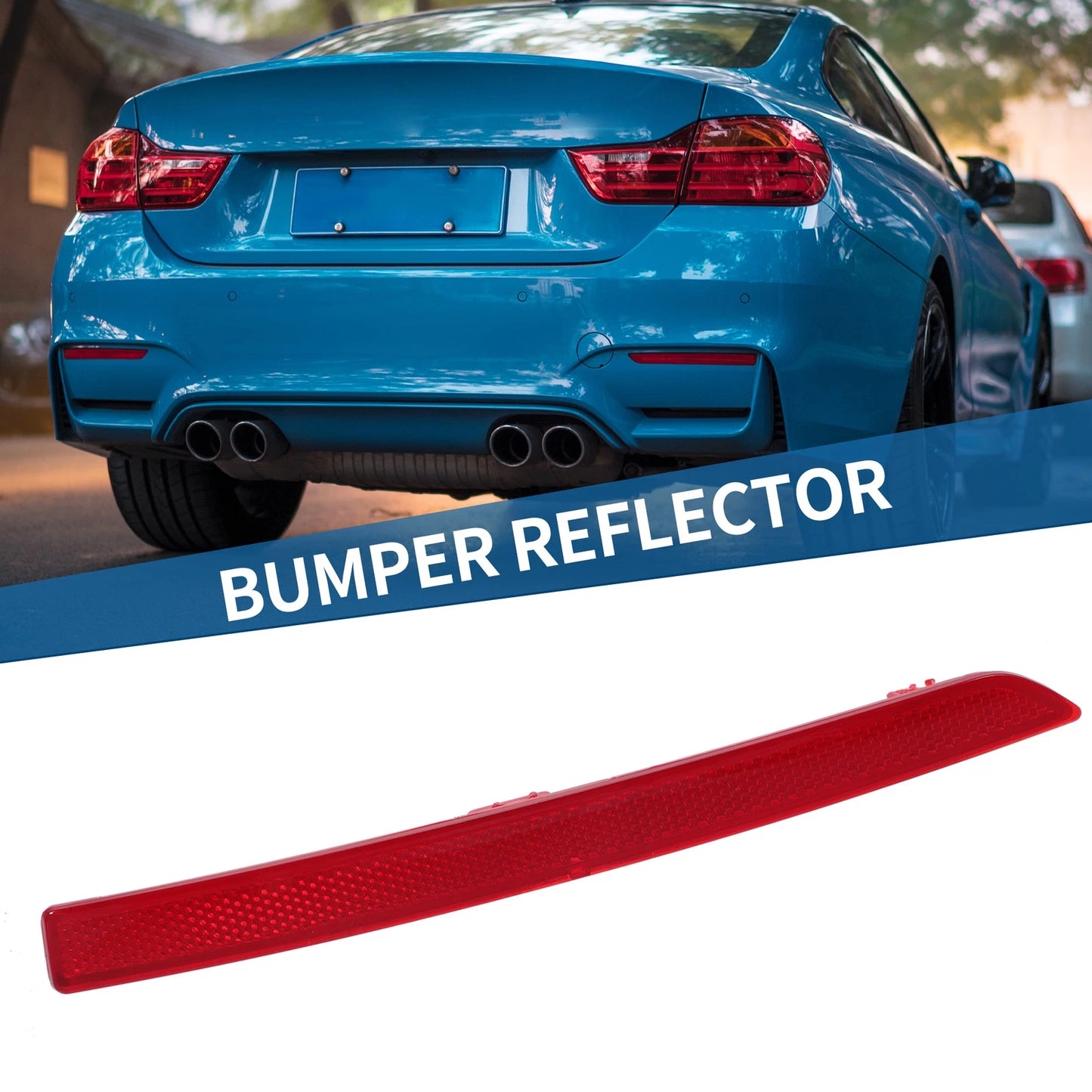 Rear Right Bumper Reflector Red for BMW M3 (2015-2018)
