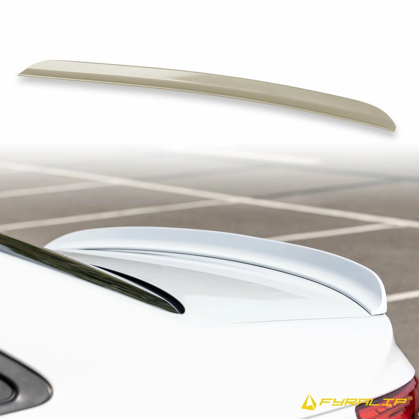 Boot Lip Spoiler for Volvo C70 (2006-2009) Gold