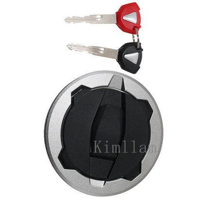 Fuel Gas Tank Cap Cover Keys for Kawasaki KLE300 Versys-X 300 (2017-2022)