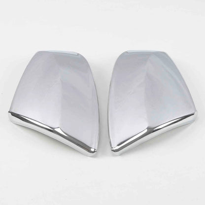 ABS Chrome Rearview Mirror Side Lid Cover Trim for Audi Q5 (2018-2022) 2 x