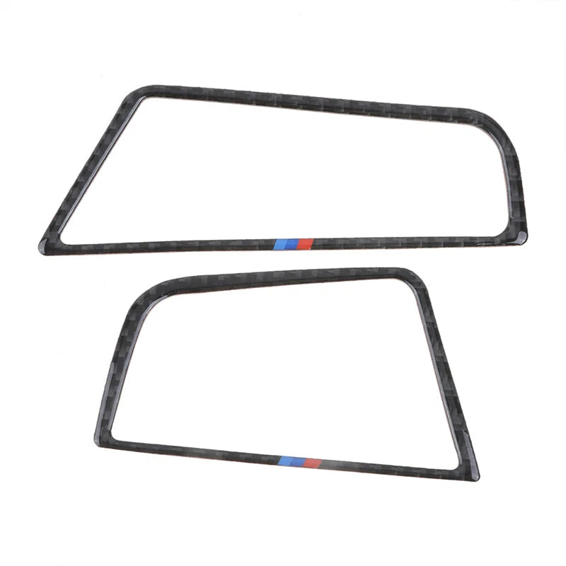Carbon Fiber Dashboard Air Vent Outlet Frame Trim for BMW F10 5 Series (2011-2017)
