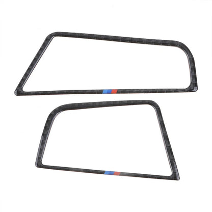 Carbon Fiber Dashboard Air Vent Outlet Frame Trim for BMW F10 5 Series (2011-2017)