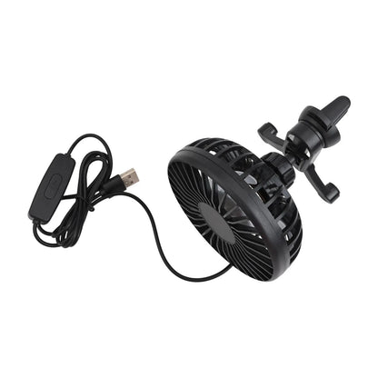 USB Interface for Car Fan Low Noise 3-Speed