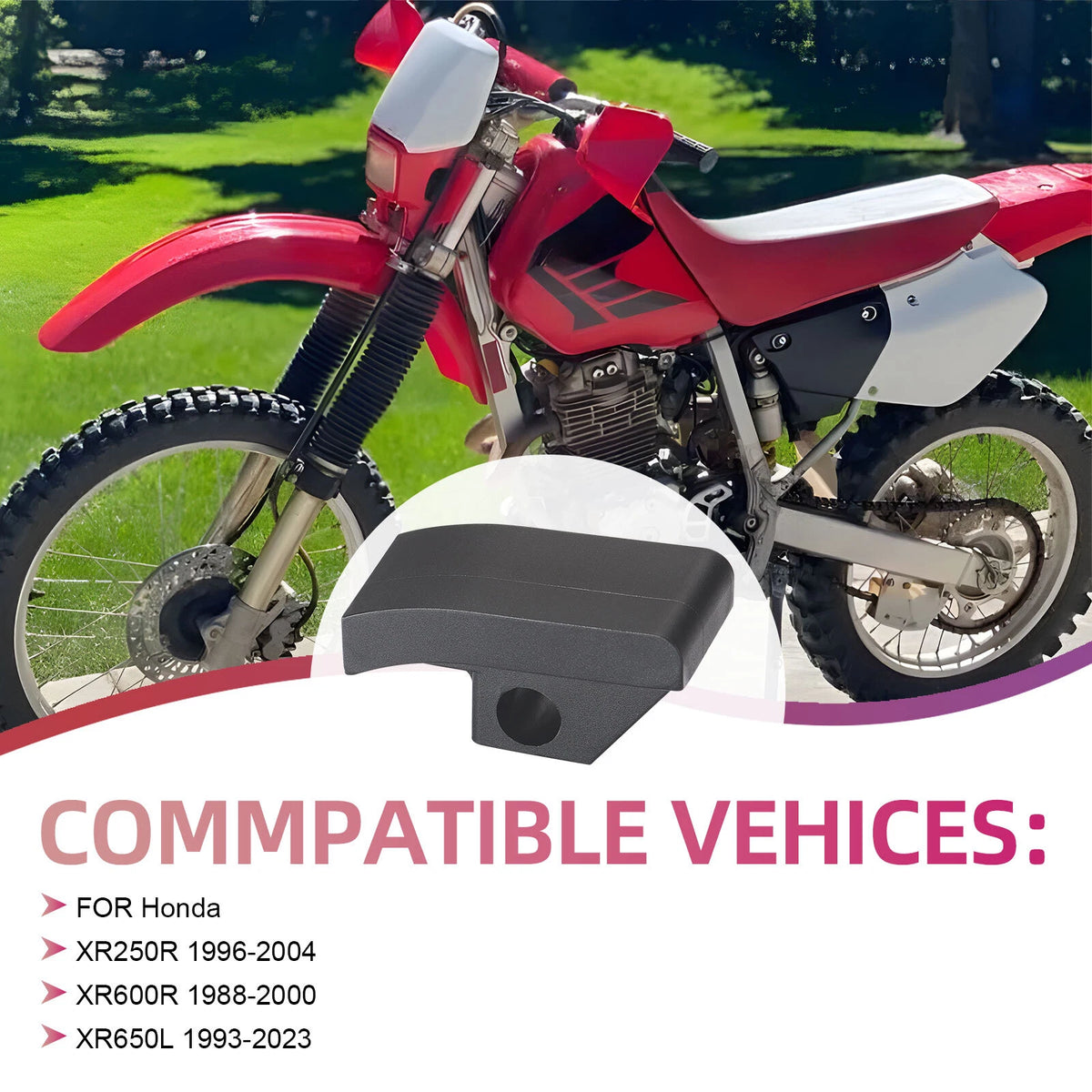 Front Chain Slider Slipper Guide for Honda XR250R XR600R XR650L (1993–2000)