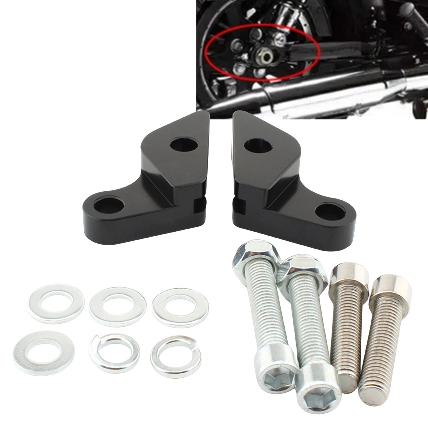 Rear Lowering Link Kit for Harley Touring (2008-2023)