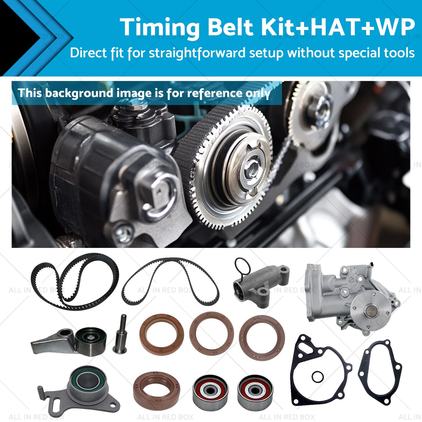 Timing Belt Kit for Mitsubishi Challenger Triton 2.5L (2009-2015)