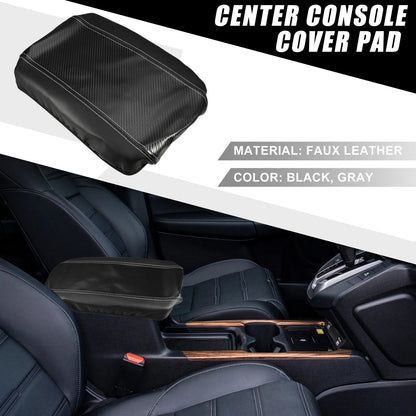 Center Console for Toyota Venza Carbon Fiber Black Gray (2021-2023)
