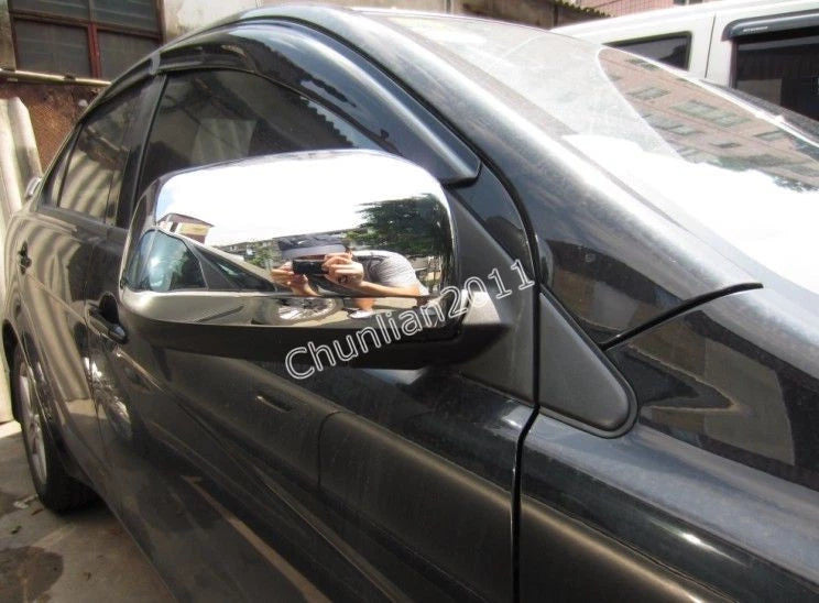 Side Mirror Door Handle Cover Trim for Mitsubishi Lancer EX (2008-2016)