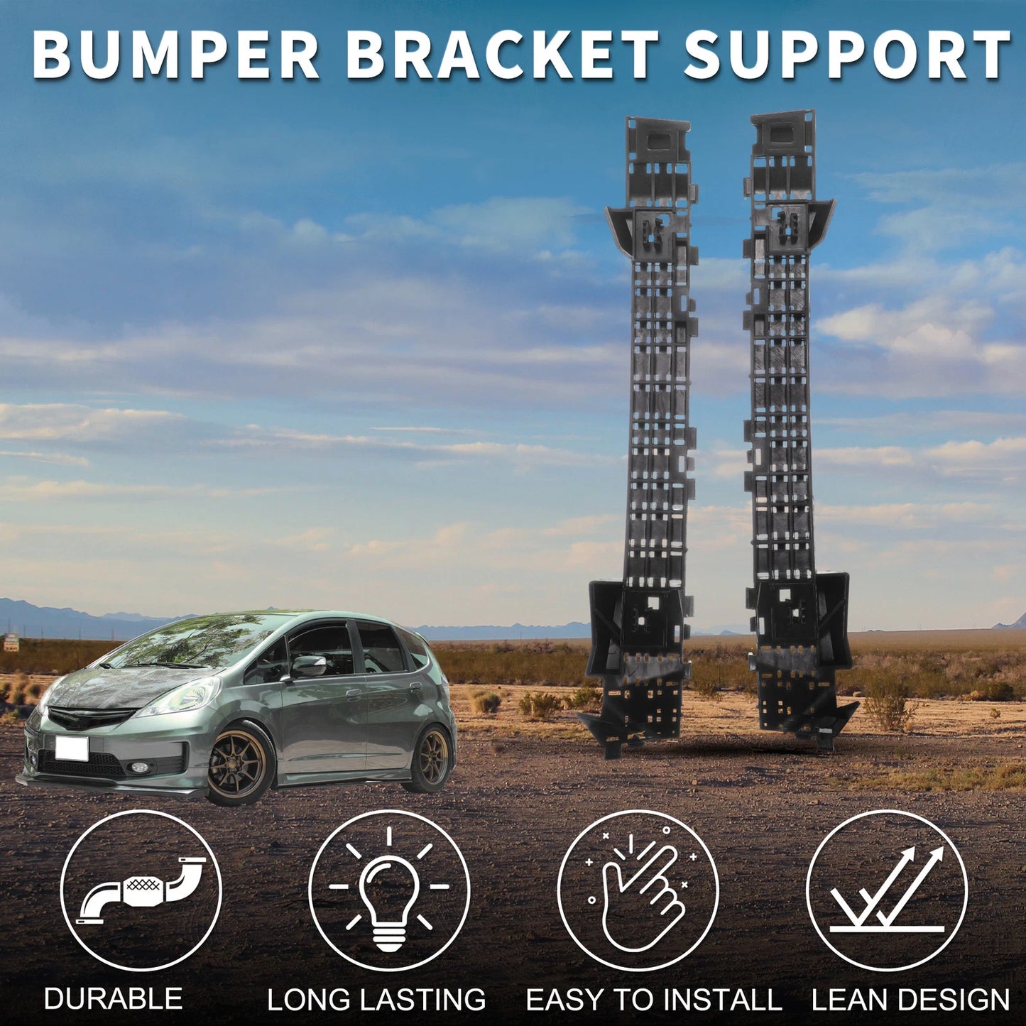 Rear Bumper Retainer Bracket  for Honda Fit (2007-2014)