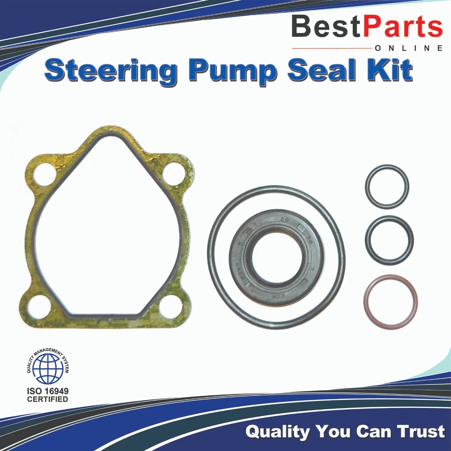 Power Steering Pump Seal Kit for Ford Probe 90 Taurus Mercury Topaz (89–94)