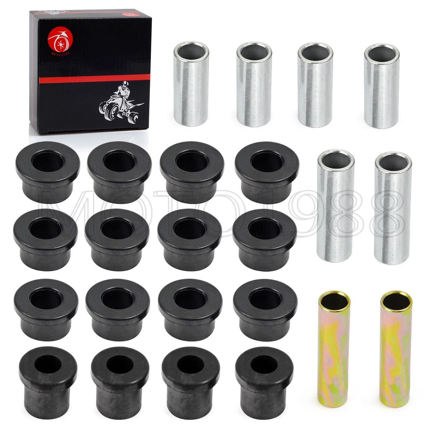 Front Lower Spring+Upper A-Arm Suspension for Club Car DS Bushing
