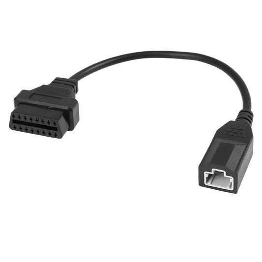 12V 3 Pin to 16 Pin OBD2 Diagnostic Connector Cable for Honda