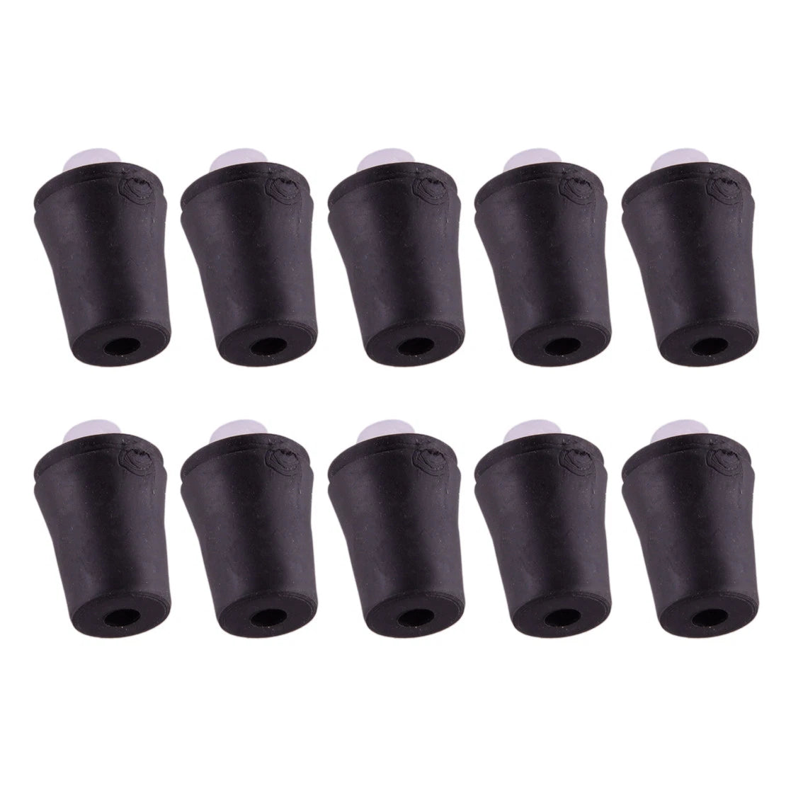 10 x Black Tailgate Cushioning Rubber Pads for Toyota