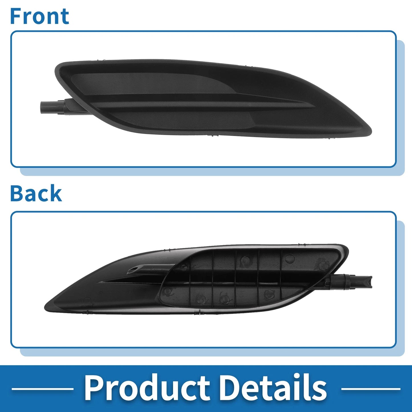 Front Right Fog Light Grill for Toyota Sienna (2006-2010)
