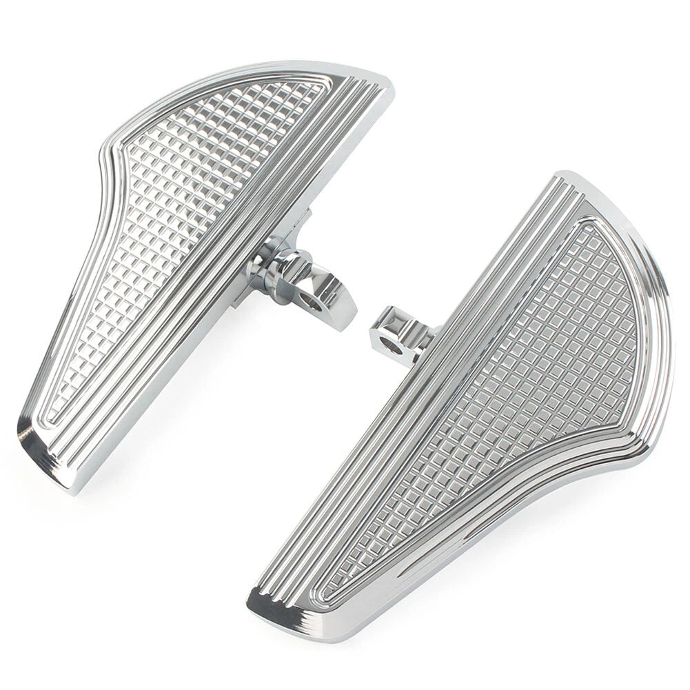 Rear Floorboards Foot Pegs for Harley Dyna Softail Electra Glide V-Rod