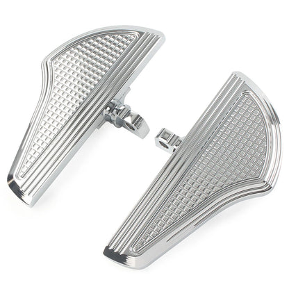 Rear Floorboards Foot Pegs for Harley Dyna Softail Electra Glide V-Rod