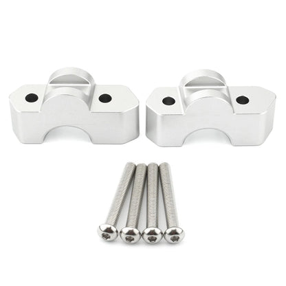 Handlebar Riser Clamp for BMW R 1300 GS (2023-2024) Silver