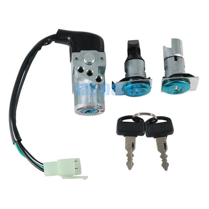 Ignition Key Switch & Seat Lock for Honda CH80 Elite (1985-2007)