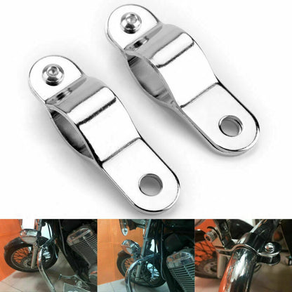 30-35mm Adjustable Motorcycle Fog Light Mount Bracket for F2