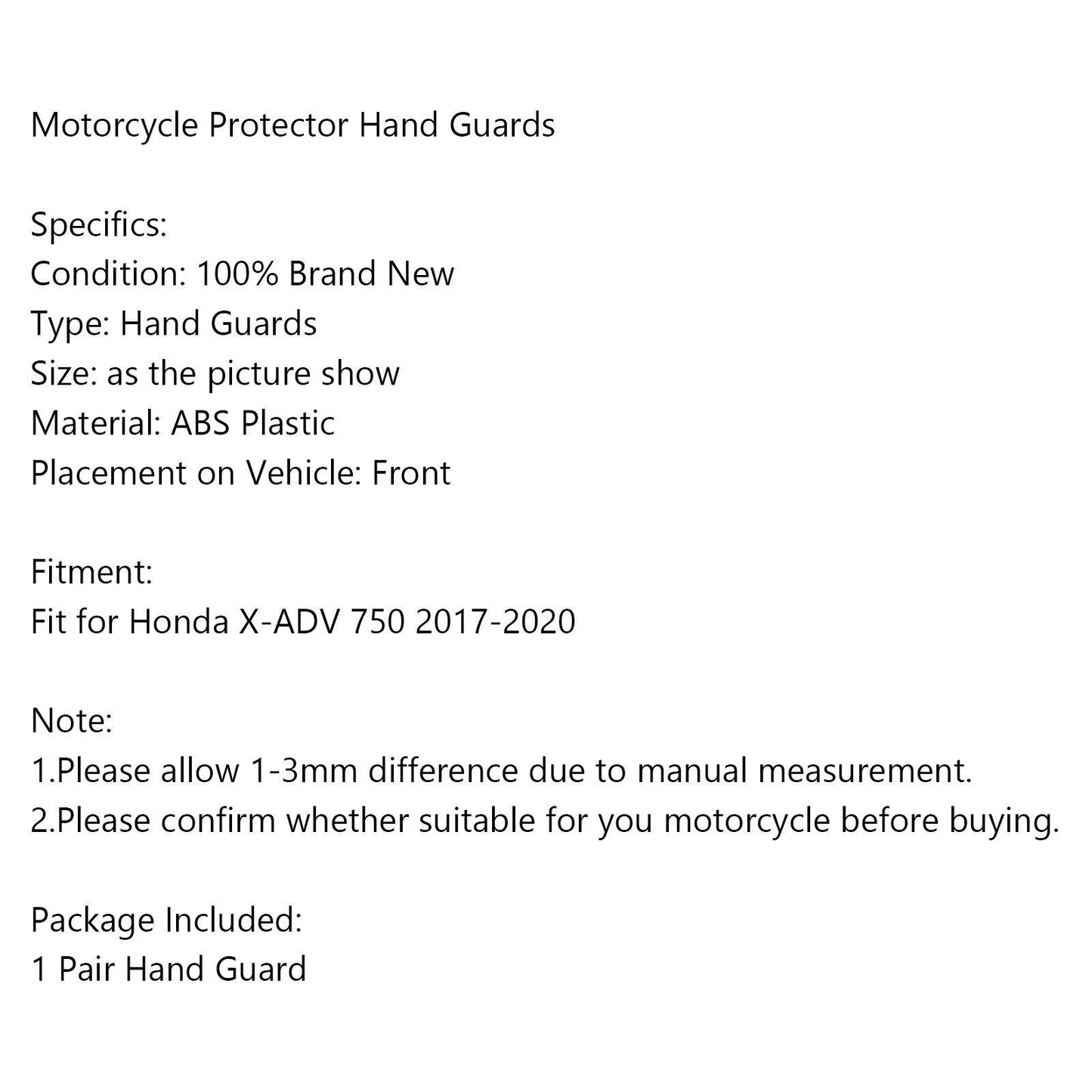 Handguard for Honda X-ADV 750 (2017-2020)