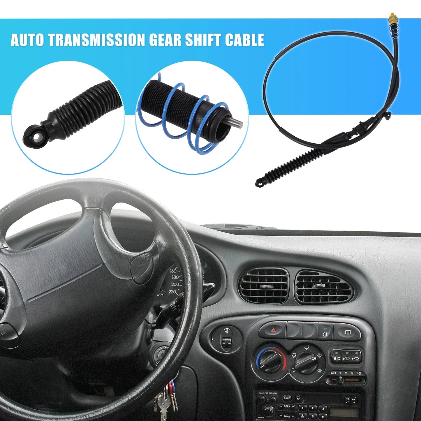 Auto Transmission Shift Cable Replacer for Chevrolet Express 1500