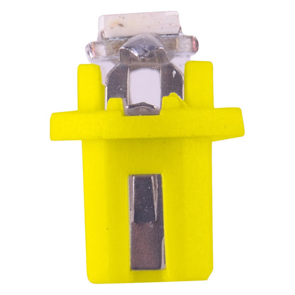 10 x Yellow T5 B8.5D 5050SMD LED Dashboard Light Bulbs for Car