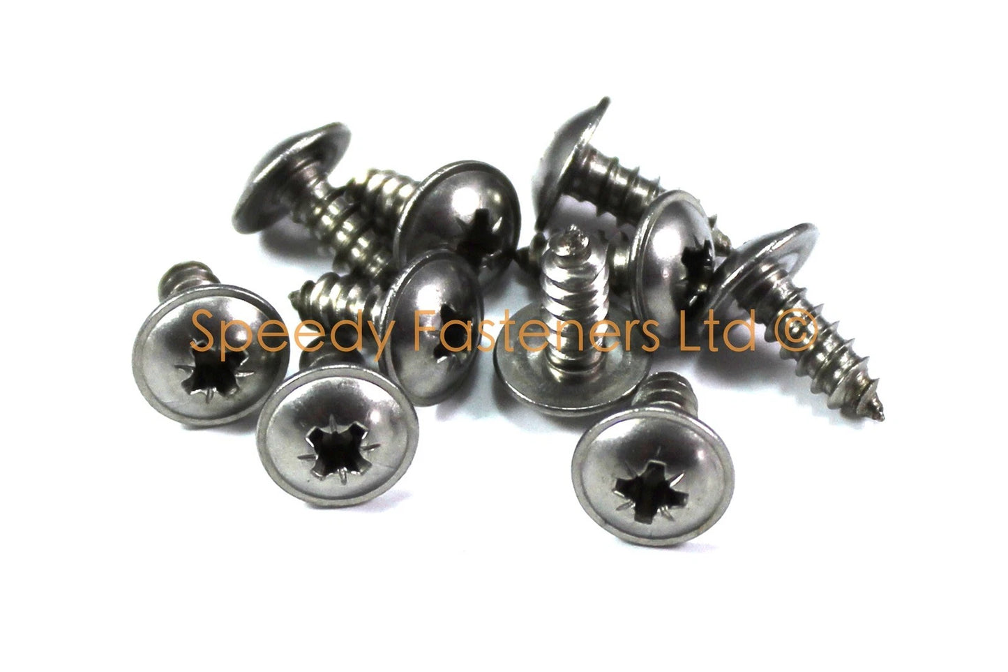 10x Self Tapping Bolts 5mm x 12mm for Honda Motorcycle