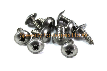 10x Self Tapping Bolts 5mm x 12mm for Honda Motorcycle